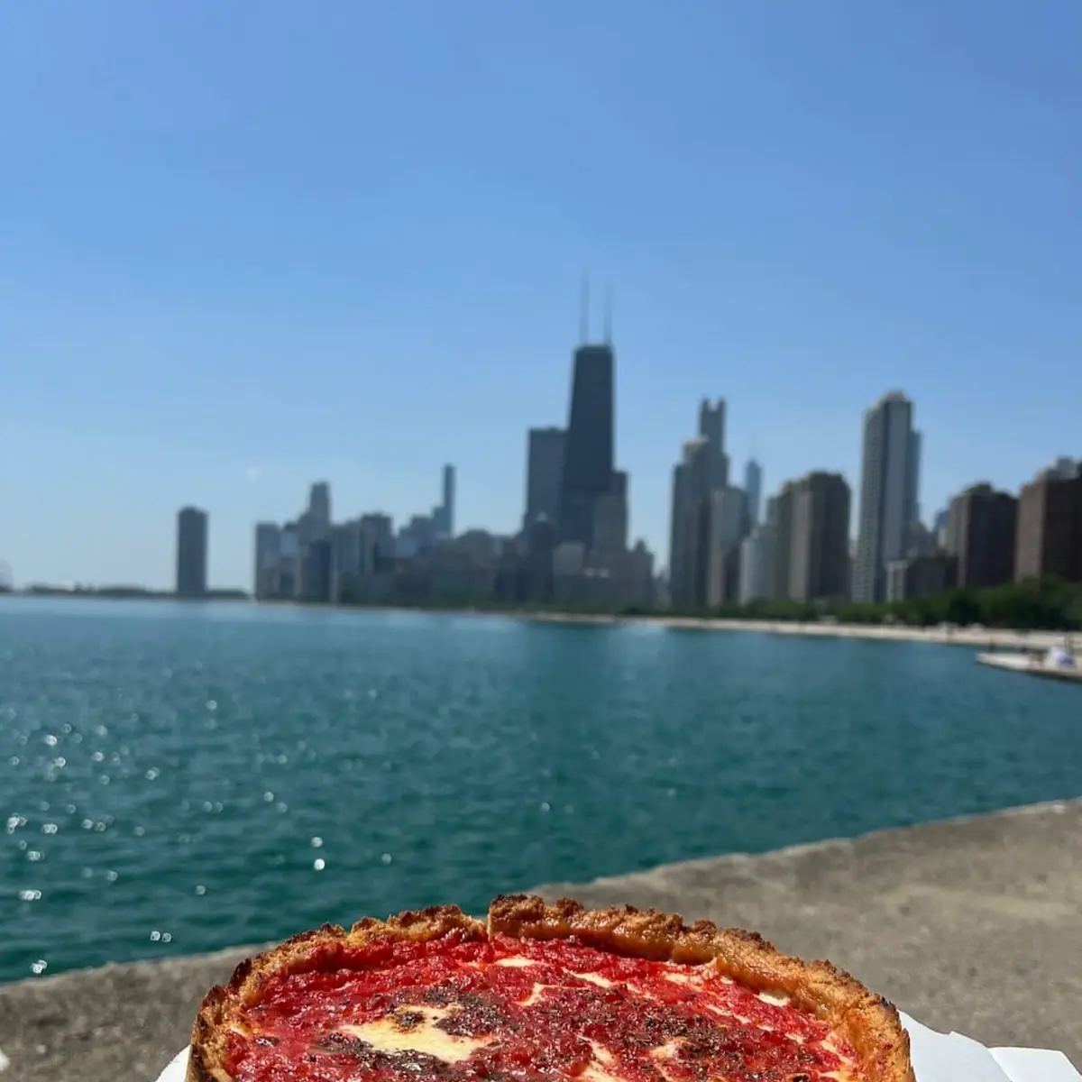 Topping Deep Dish Pizza