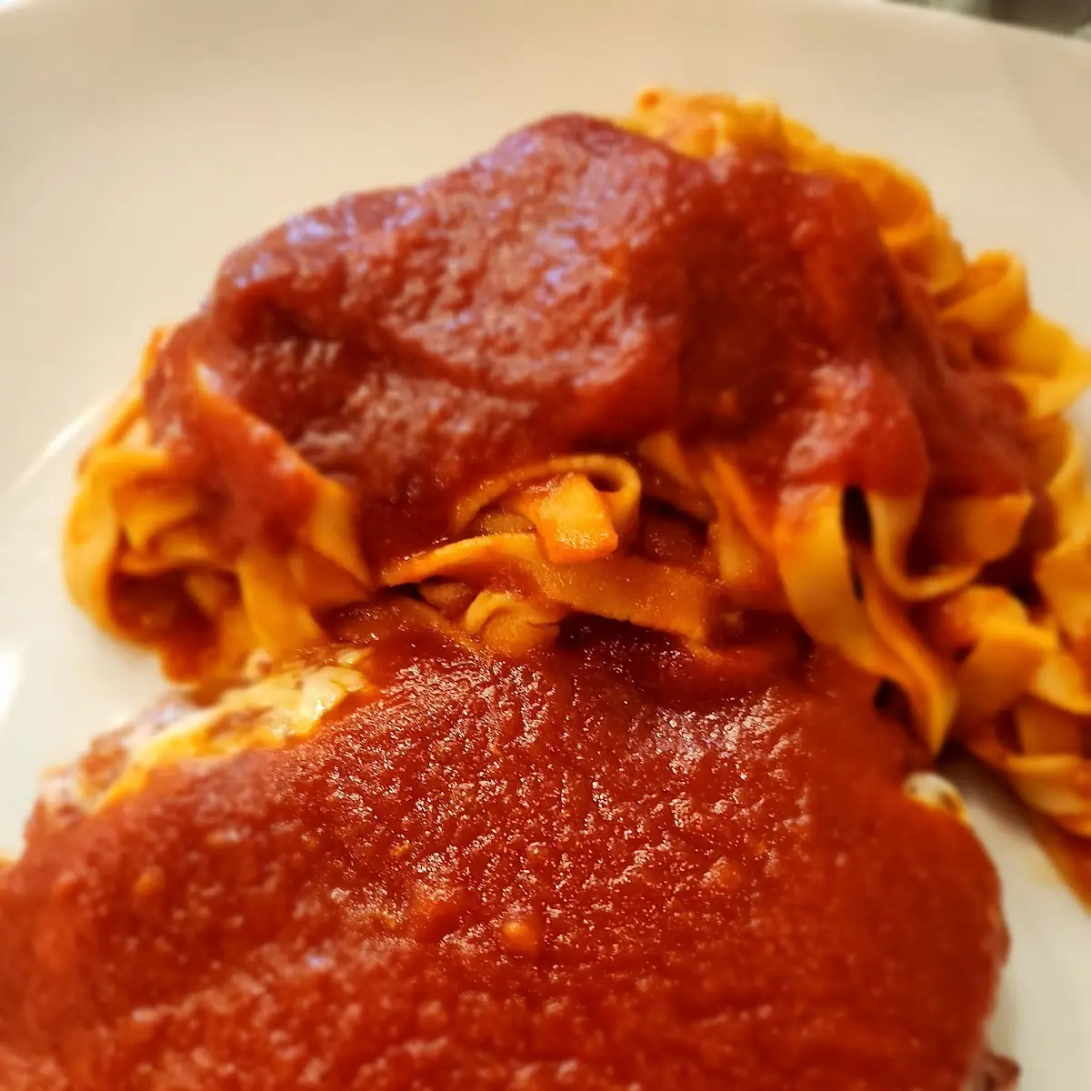 Chicken Parmesan Pasta, Aurora's Westside
