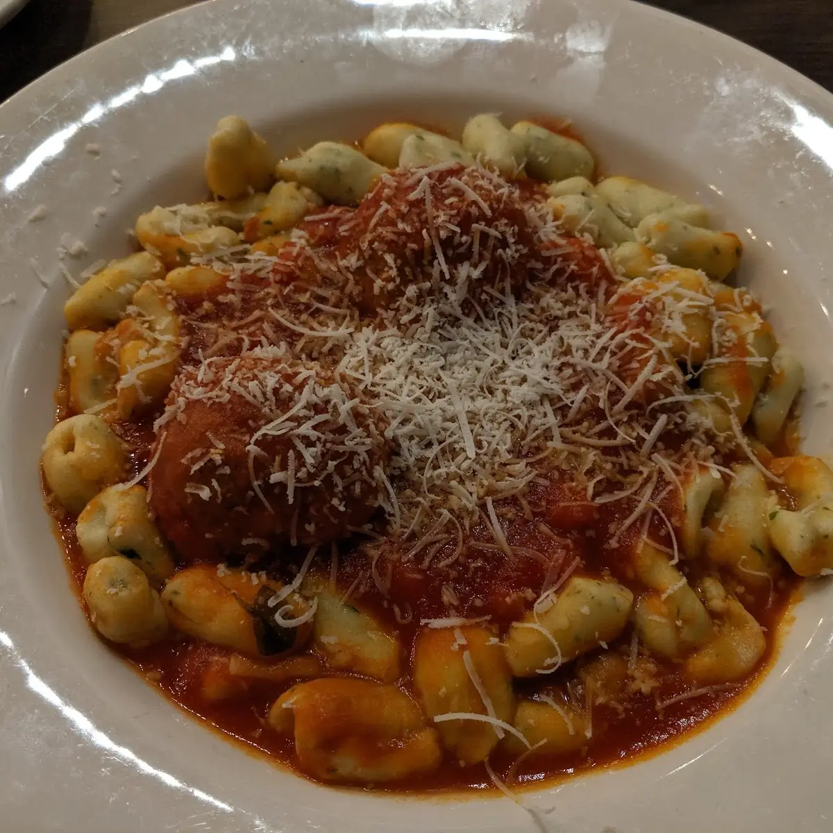 Gnocchi with Meatballs, Aurora's Westside