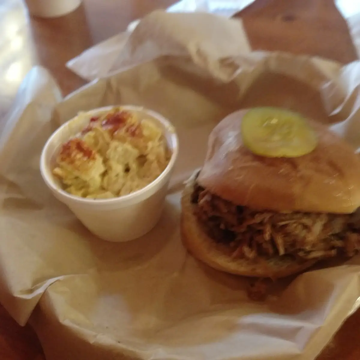 Chopped Chicken Sandwich