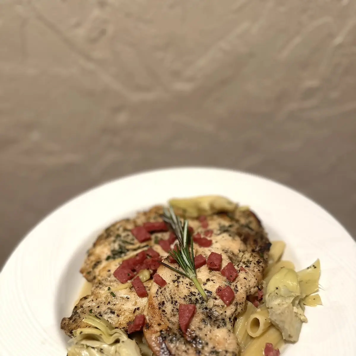 Grilled Chicken Breast over Rocky's Greens