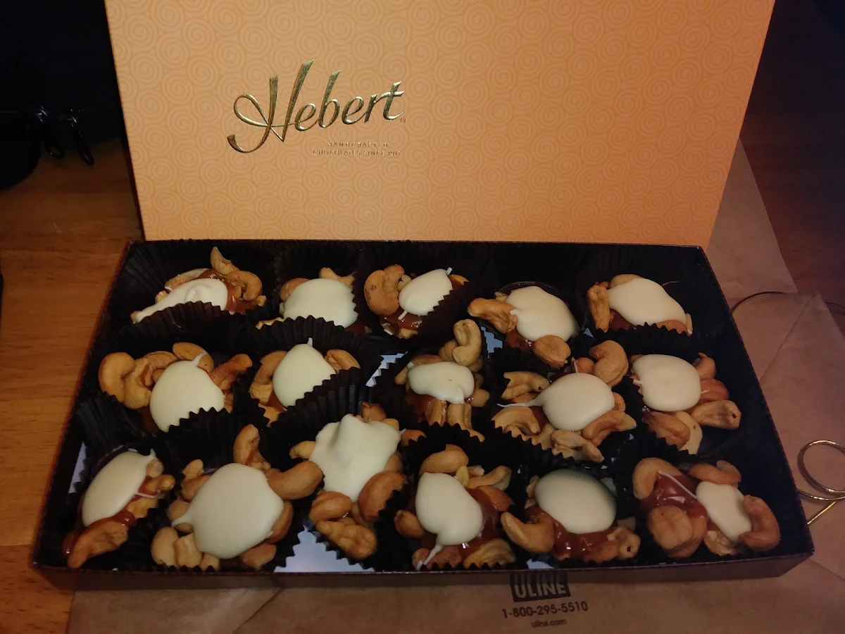 White Chocolate Cashew Turtles