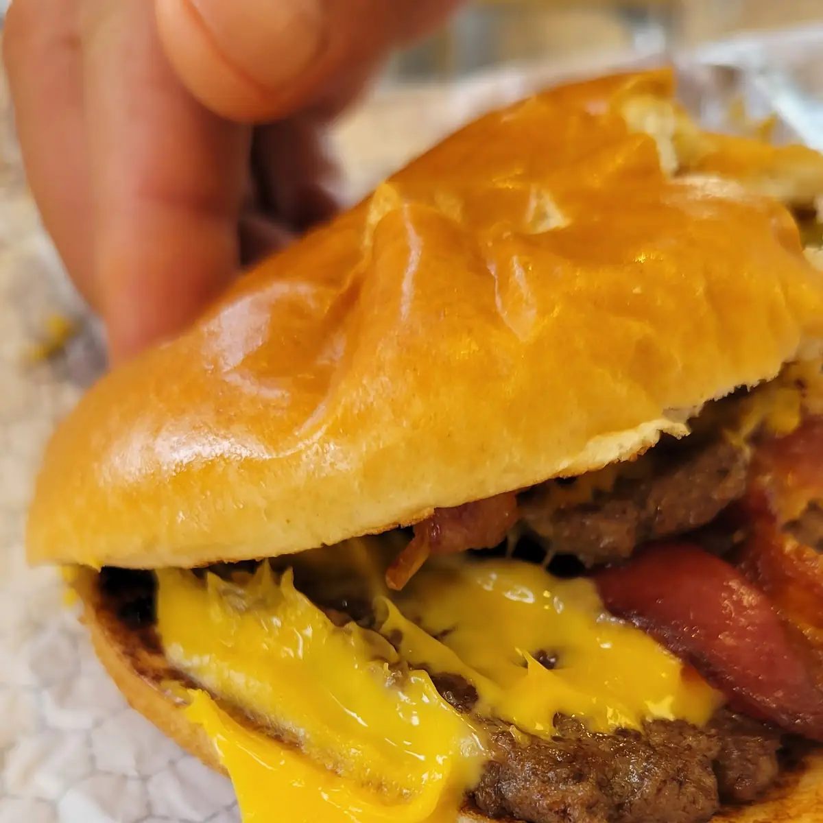 Cheese Burger with Bacon