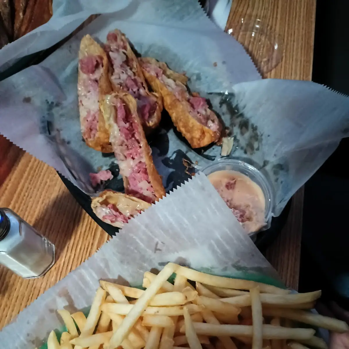 Reuben Egg Rolls