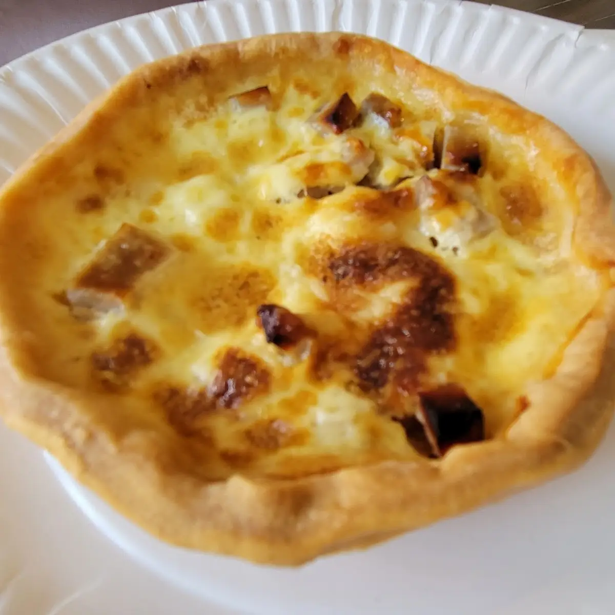 Han and Cheese Quiche