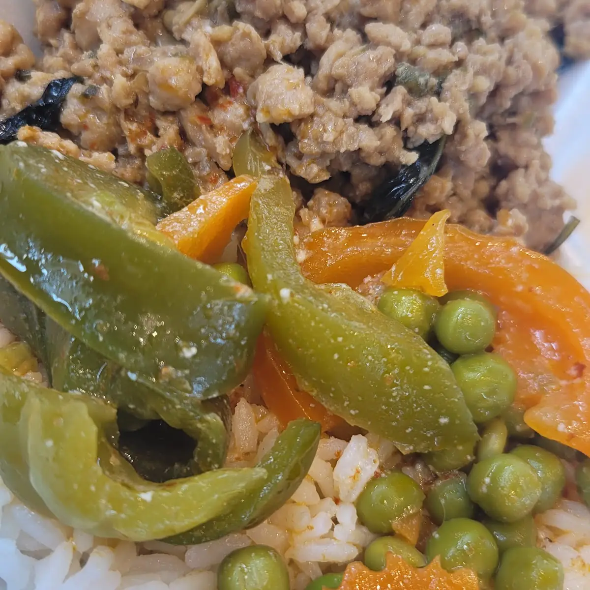 Chicken Basil and Red Curry