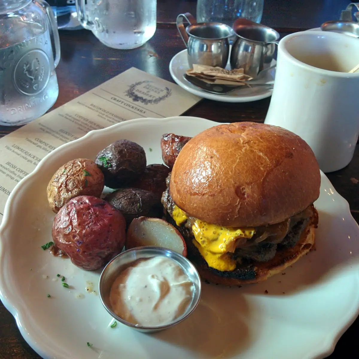 Copper Brunch Burger