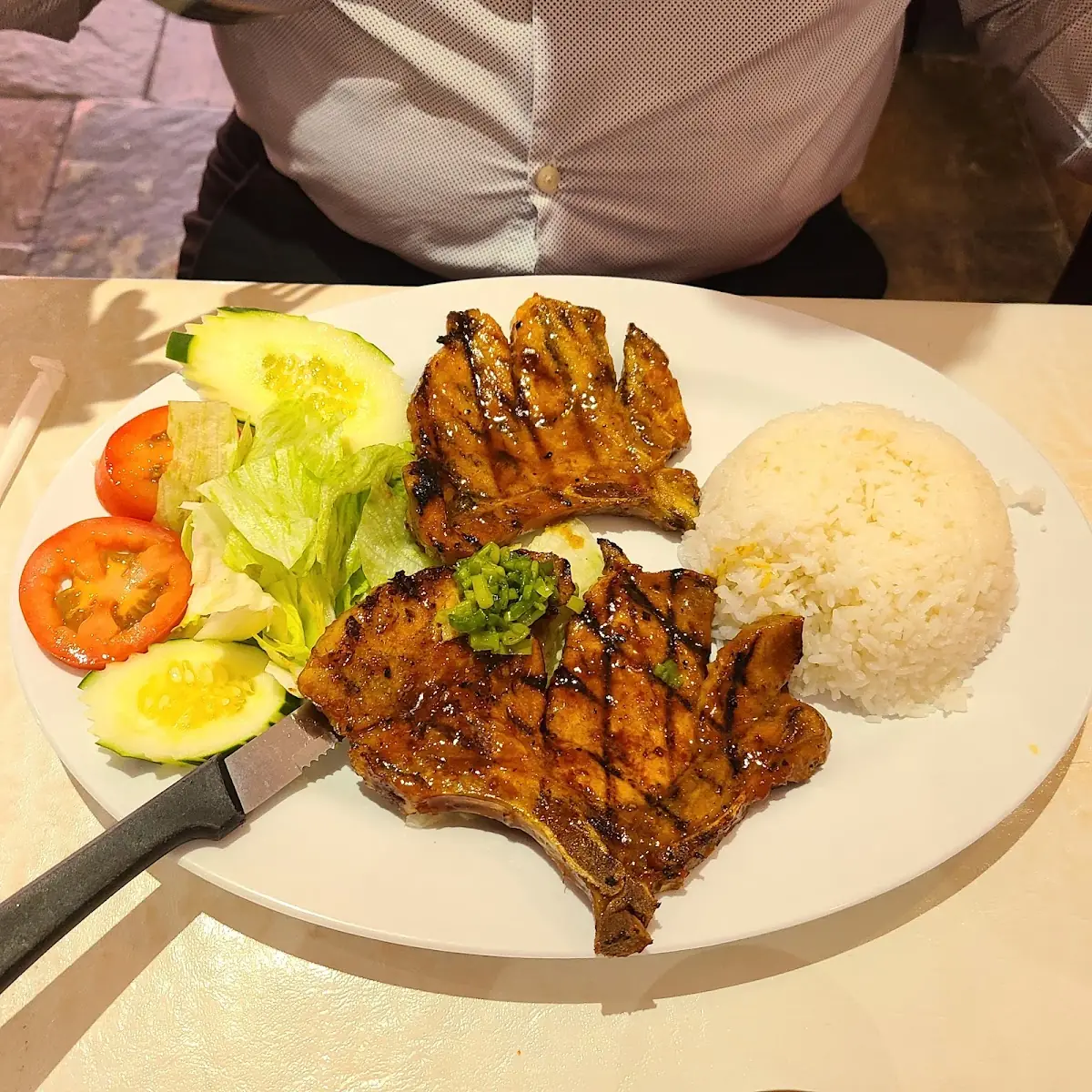 Bò Ribeye Steak Saté Mè