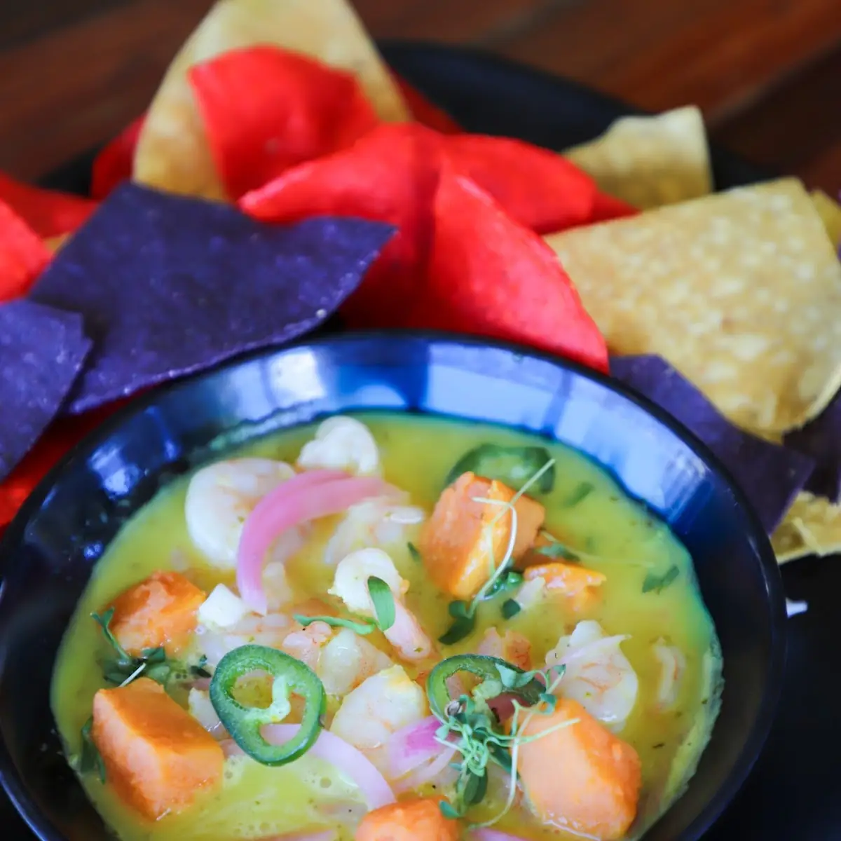 Coconut Lime Shrimp Ceviche