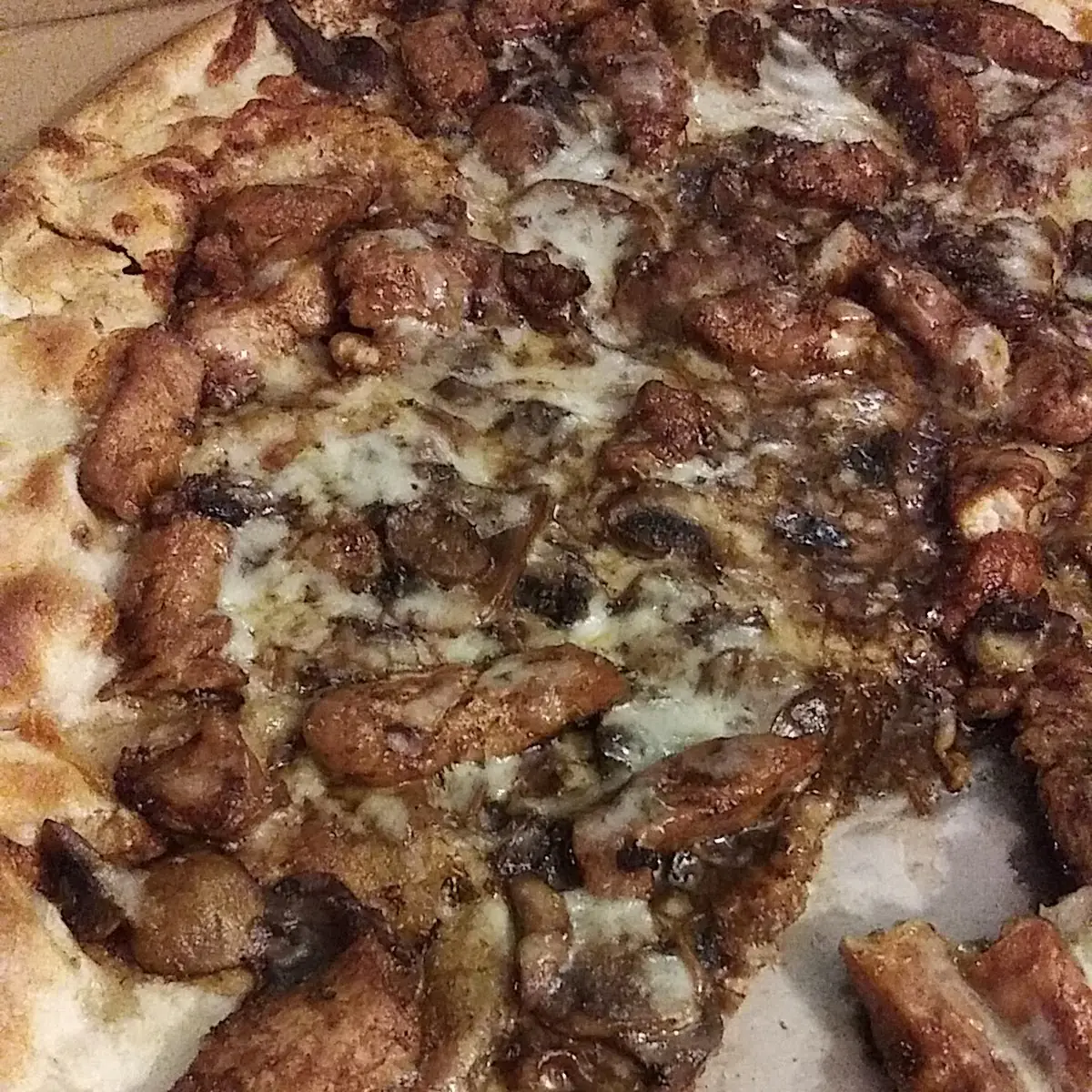 Chicken Marsala Pizza
