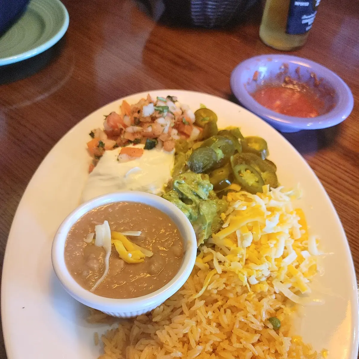 Refried Beans and Arroz
