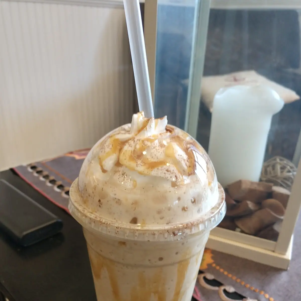 Pumpkin Spice Frozen Cappuccino