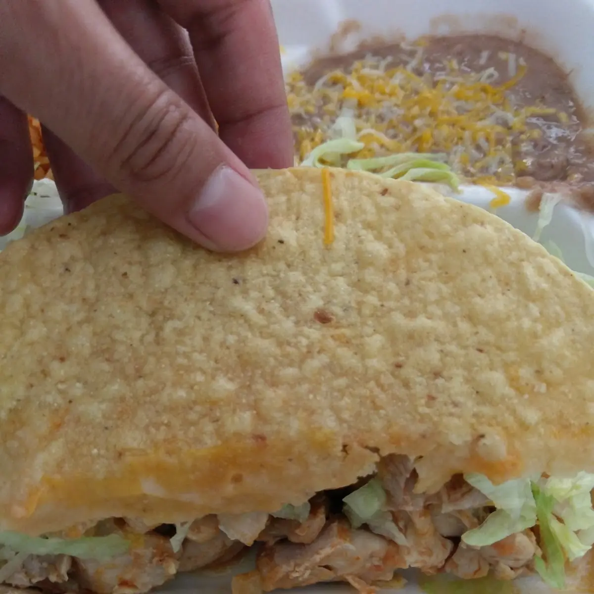 Chicken Hard Tacos