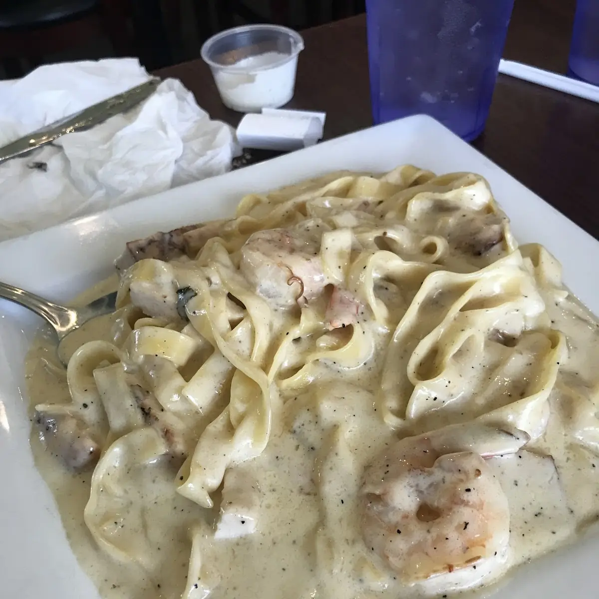 Shrimp Alfredo Pasta