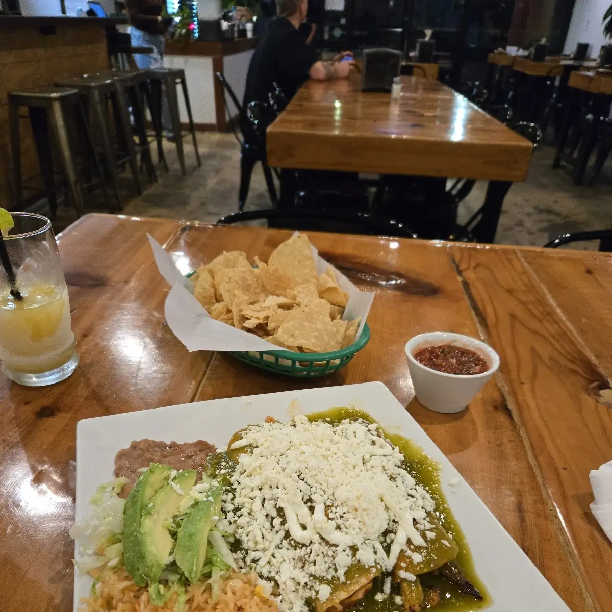 Enchilada Plate