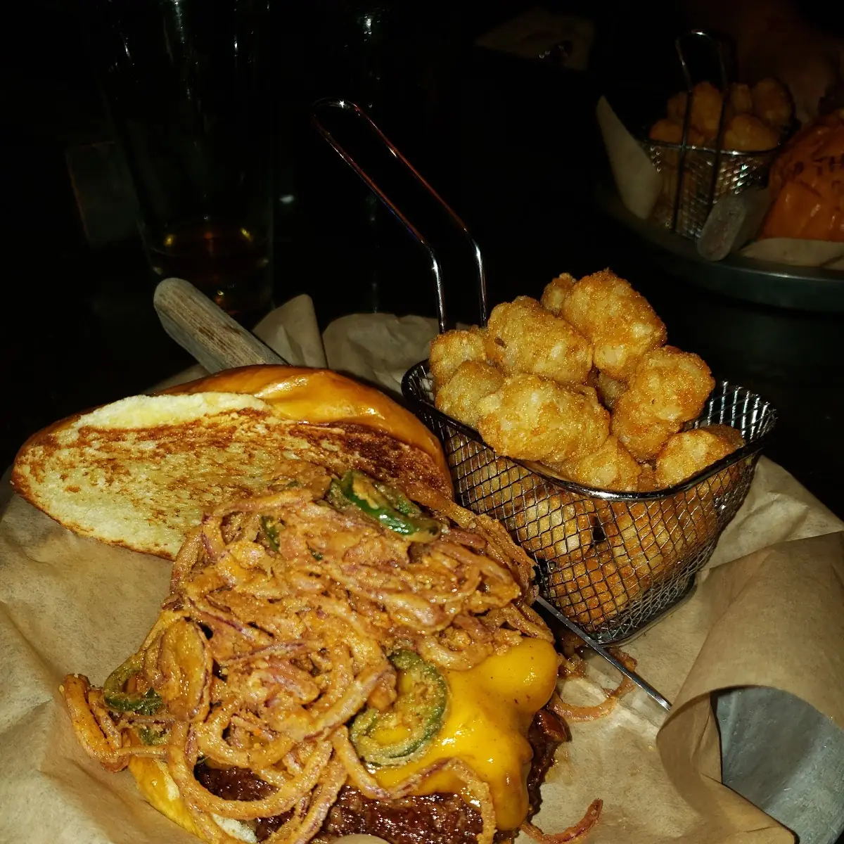 Maple Bourbon Bacon Burger