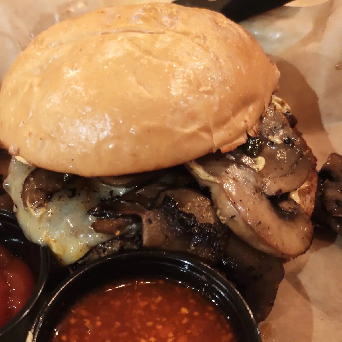 Voodoo Mushroom Burger