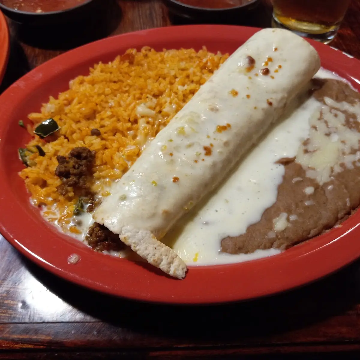 Enchilada Rice and Beans