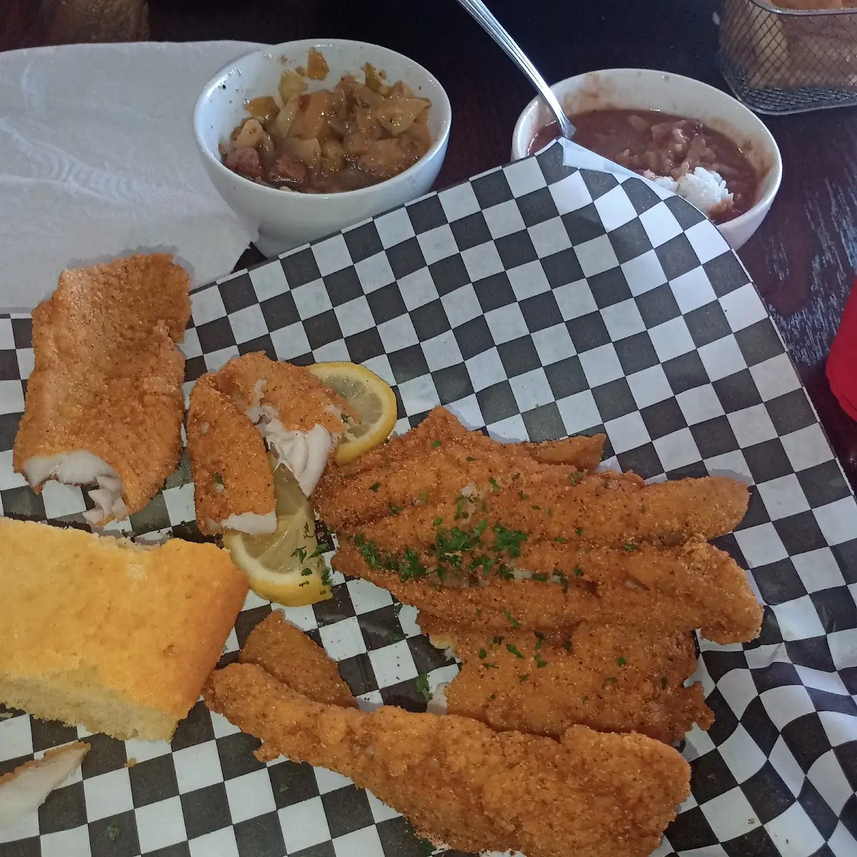 Fried Catfish Dinner Combo