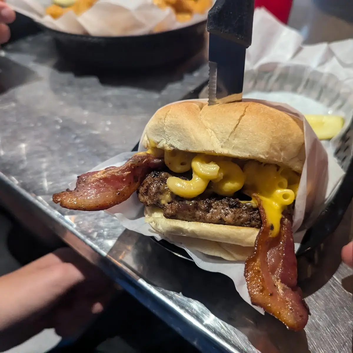 Mac & Cheese Burger