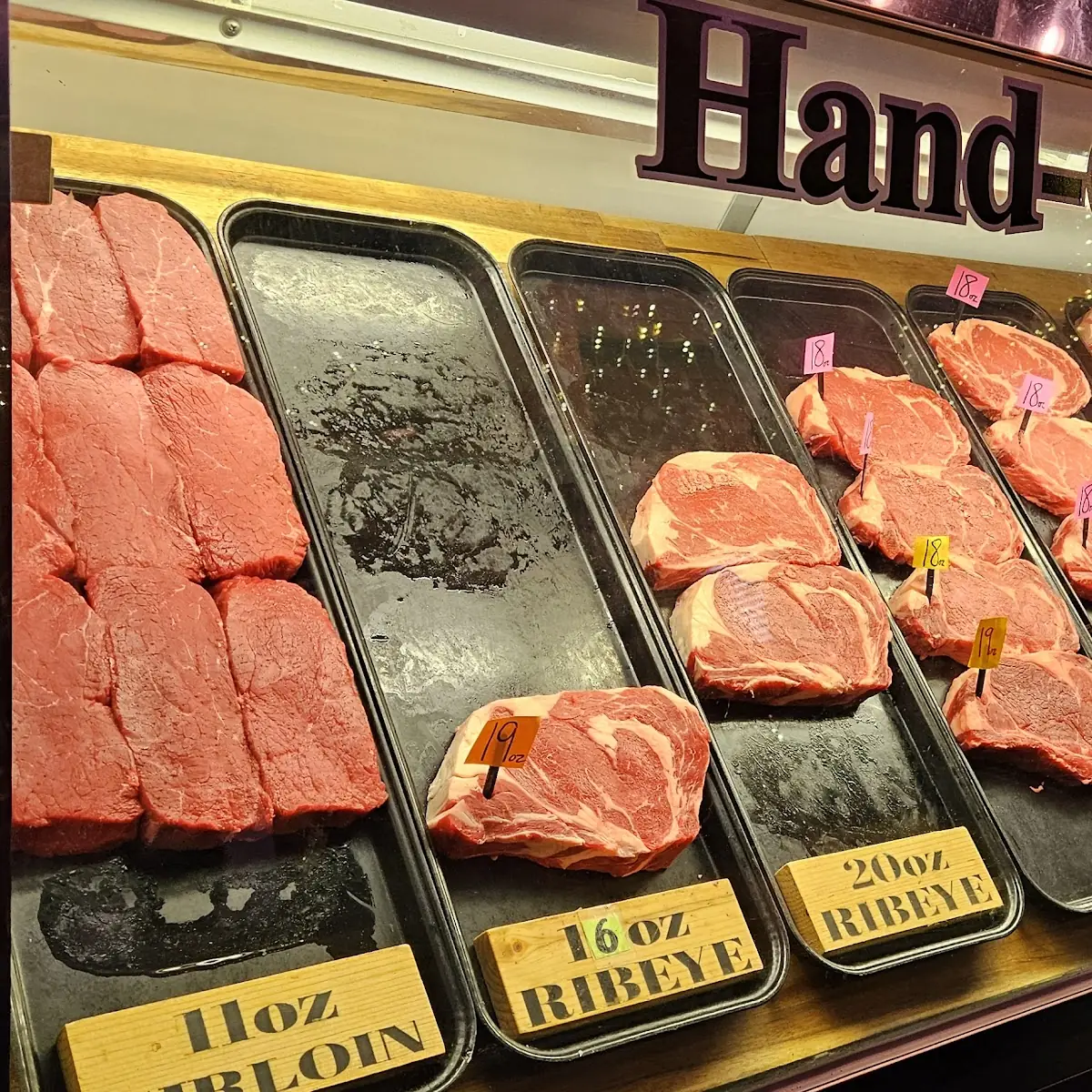 Raw Beef Steak Cuts