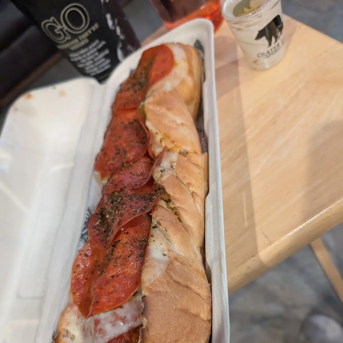 Pepperoni Pizza Meatball Sub