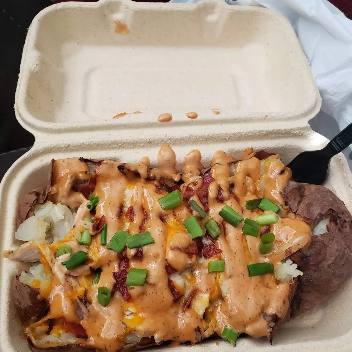 Chipotle Chicken and Bacon Spud
