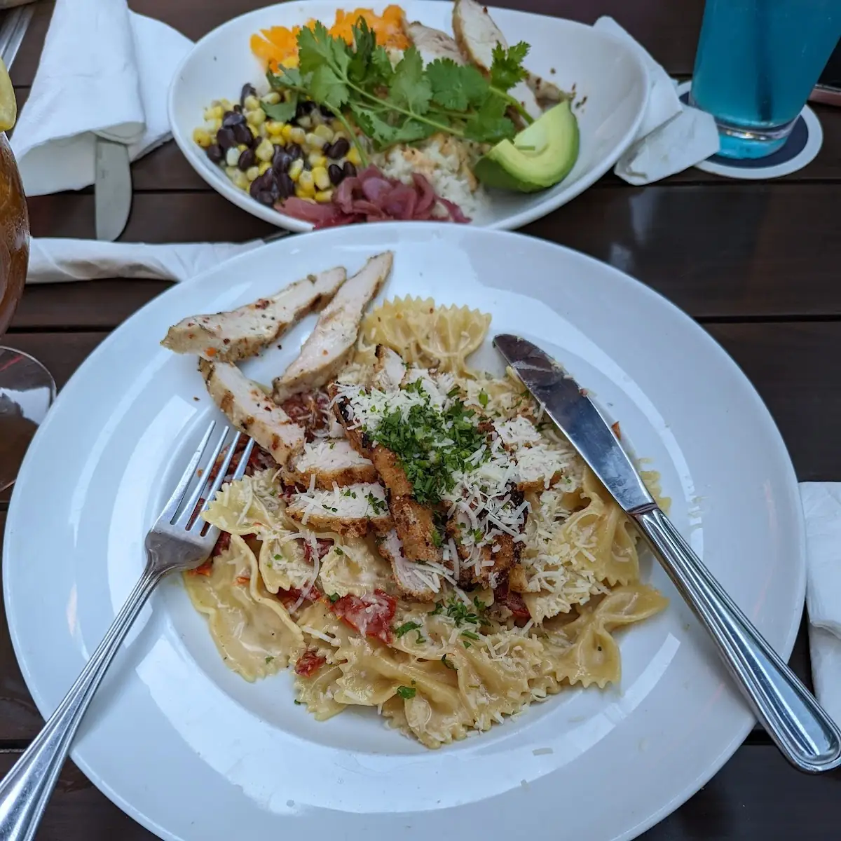 Asiago Chicken Bow-Ties, Jack Astor's Bar & Grill Front Street