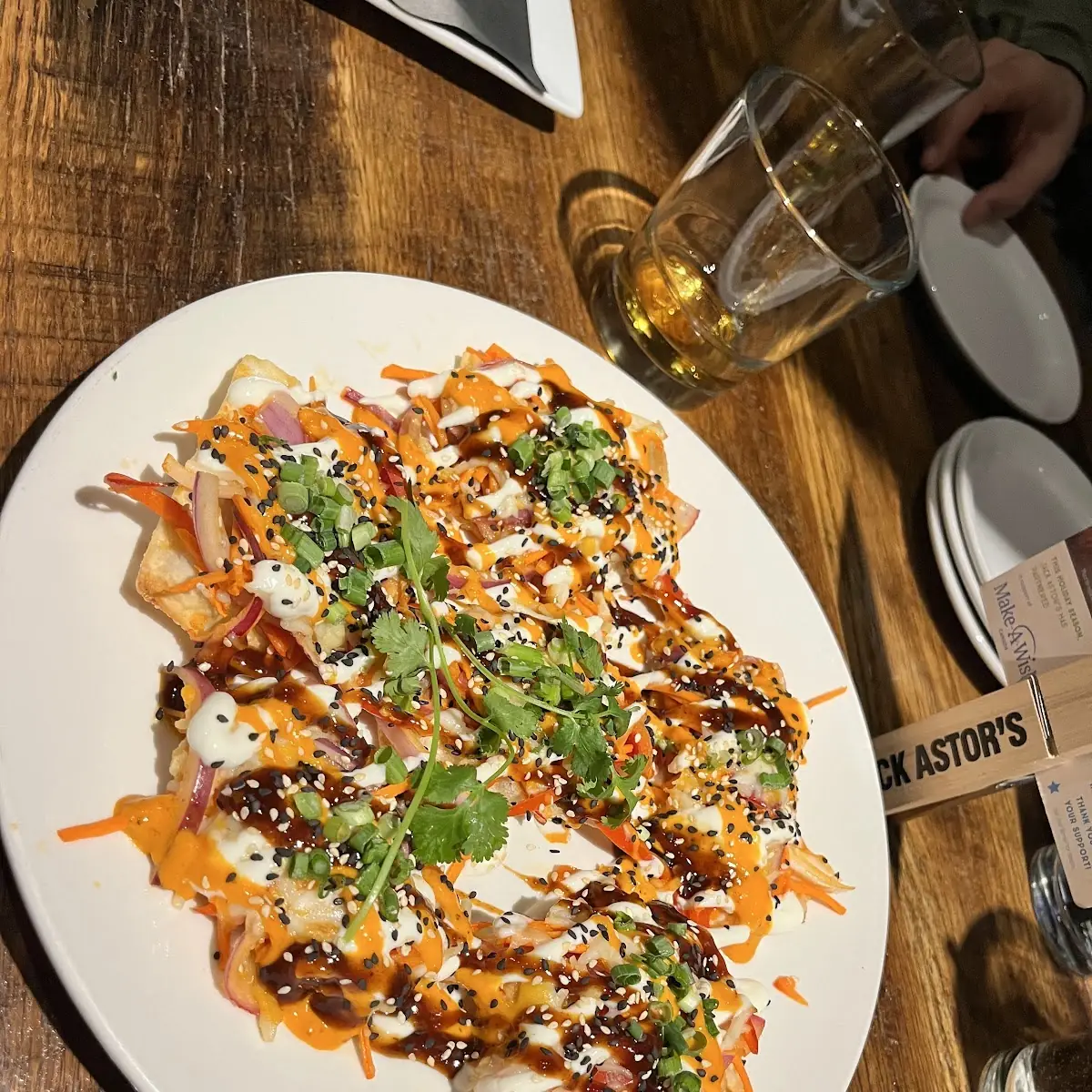 Asian Wonton Nachos, Jack Astor's Bar & Grill Front Street