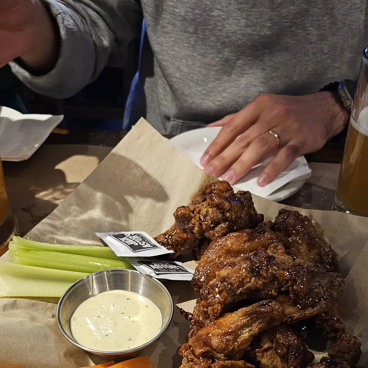 Chicken Wings, Jack Astor's Bar & Grill Front Street