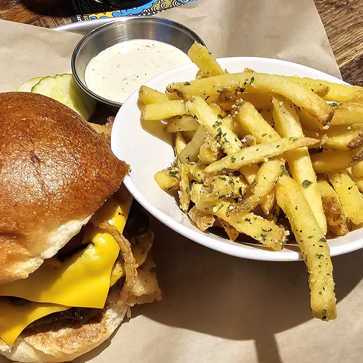 Holy Smoke Burger, Jack Astor's Bar & Grill Front Street