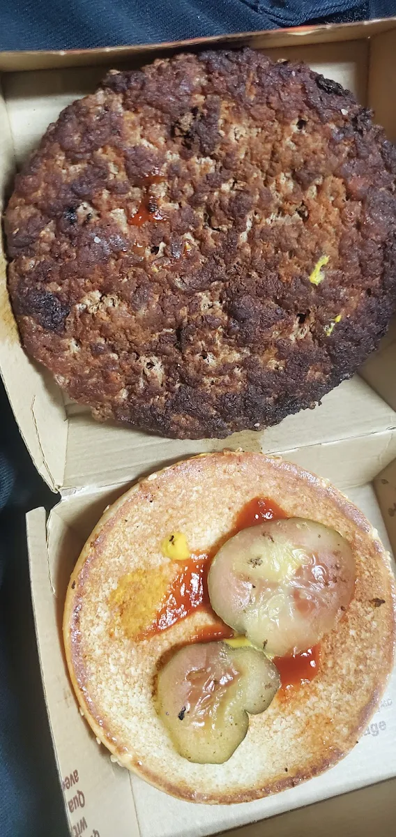 Burnt Quarter Pounder
