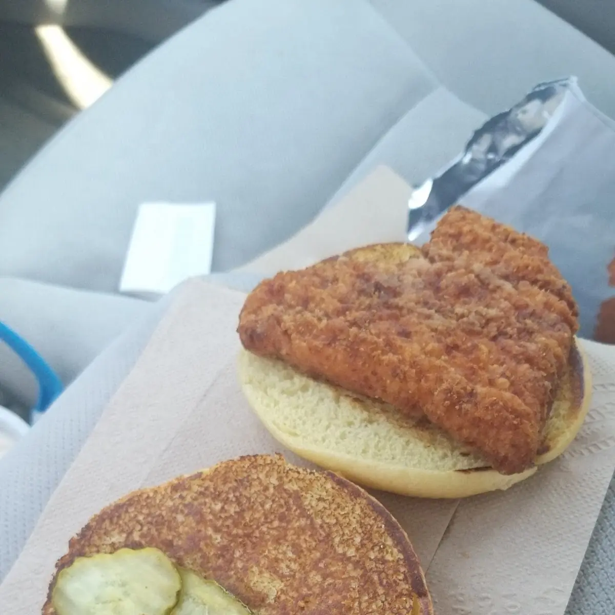 Toasted Crunchy Chicken Burger
