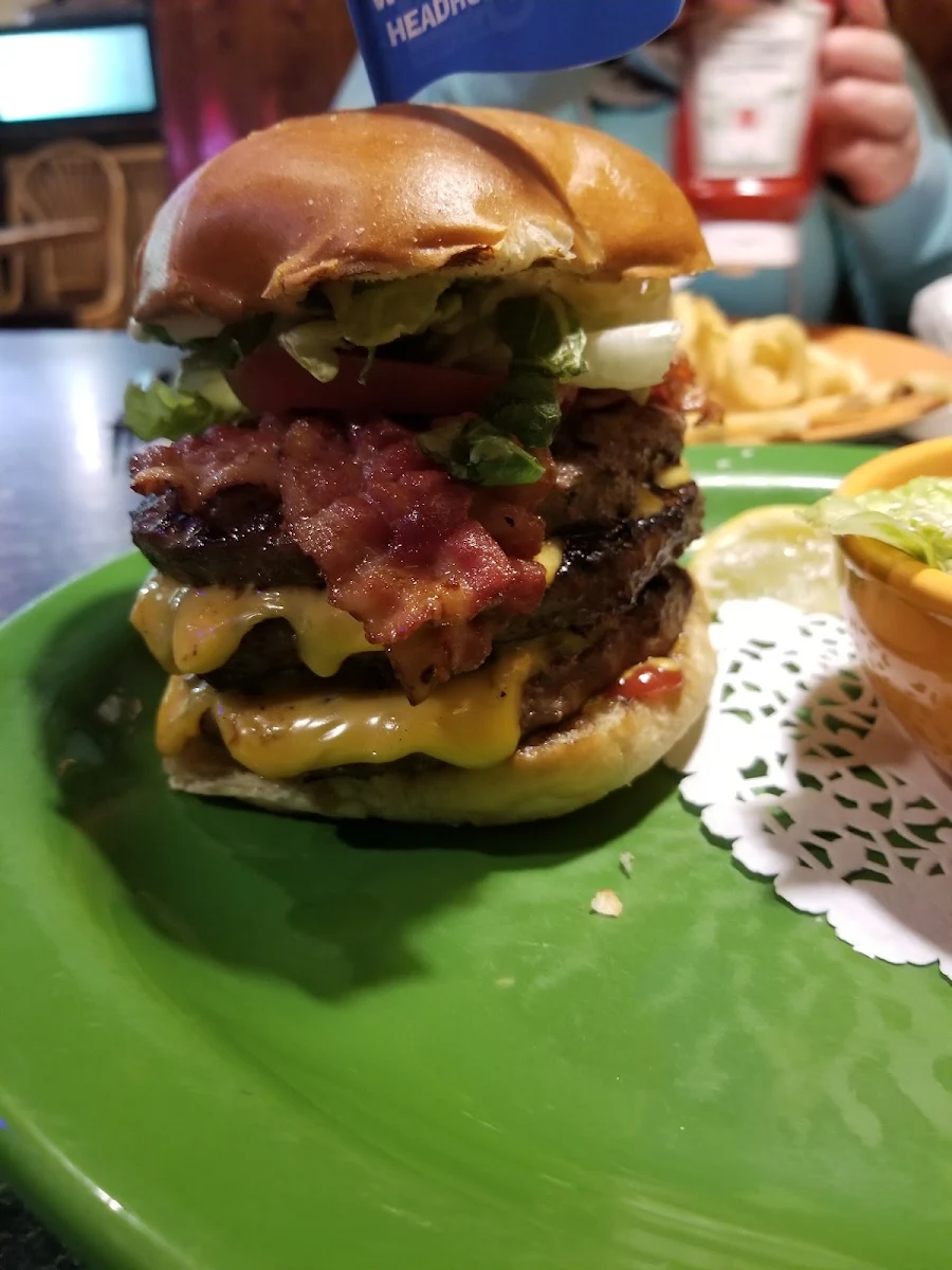 World Famous Headhunter Burger