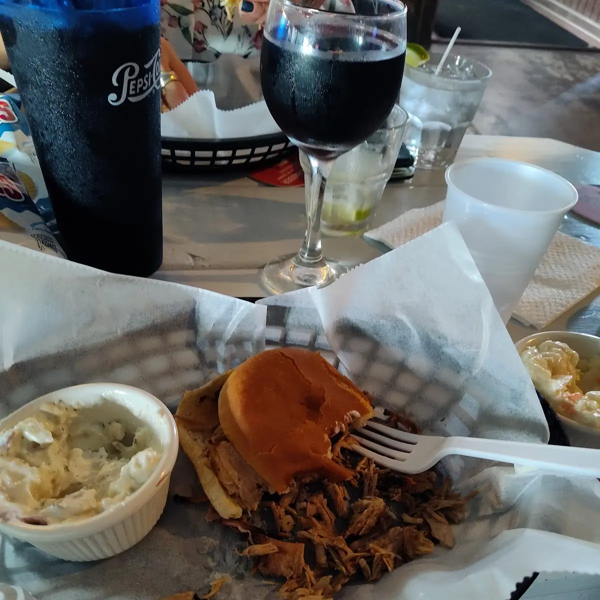 Pulled Pork BBQ Sandwich