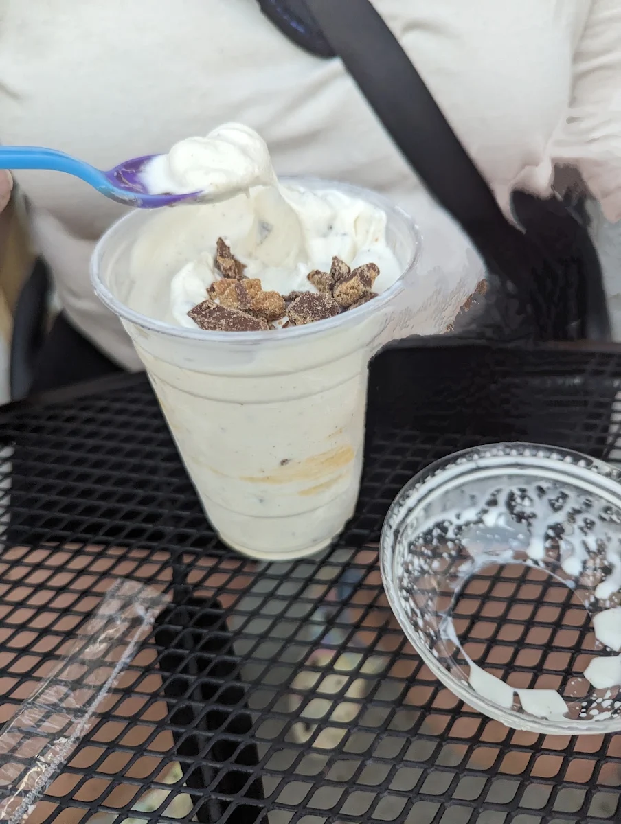 Cookie Dough and Caramel Hurricane