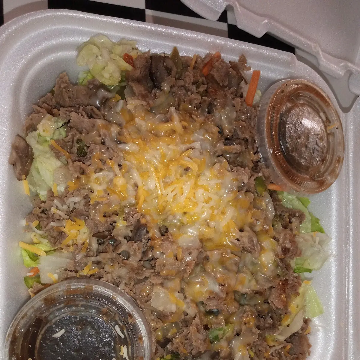 Cheese Steak Deluxe Salad