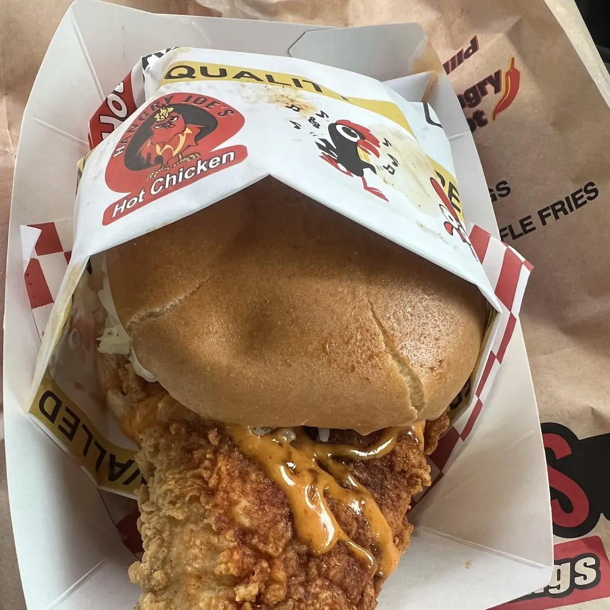 Chicken Sandwich Melted Cheese