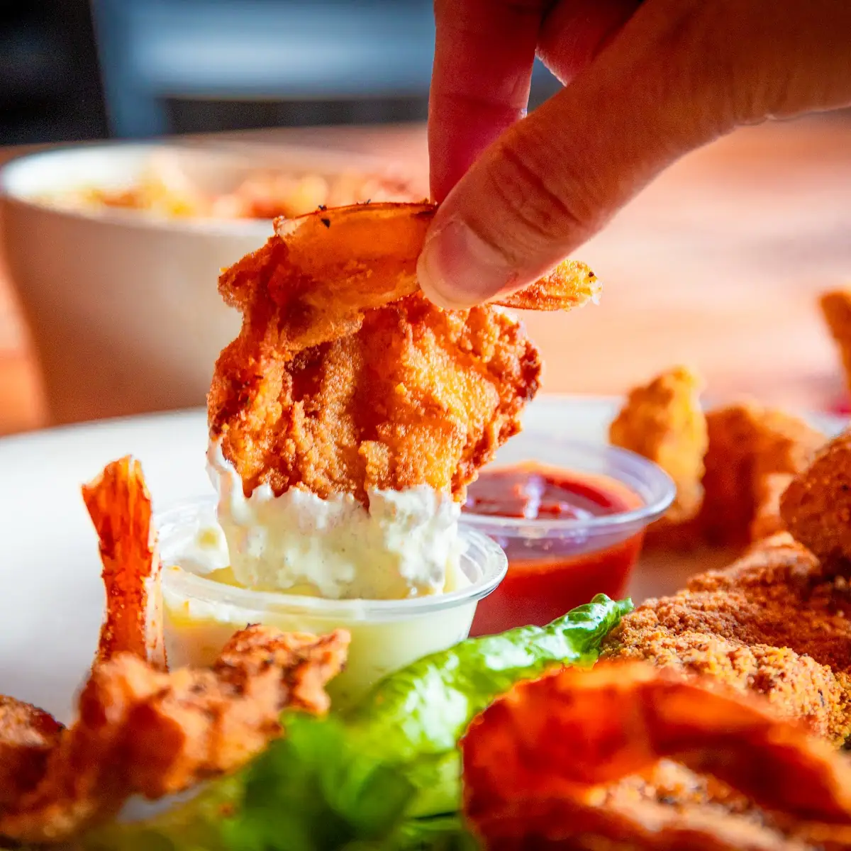 D: Fried Shrimp 8pc