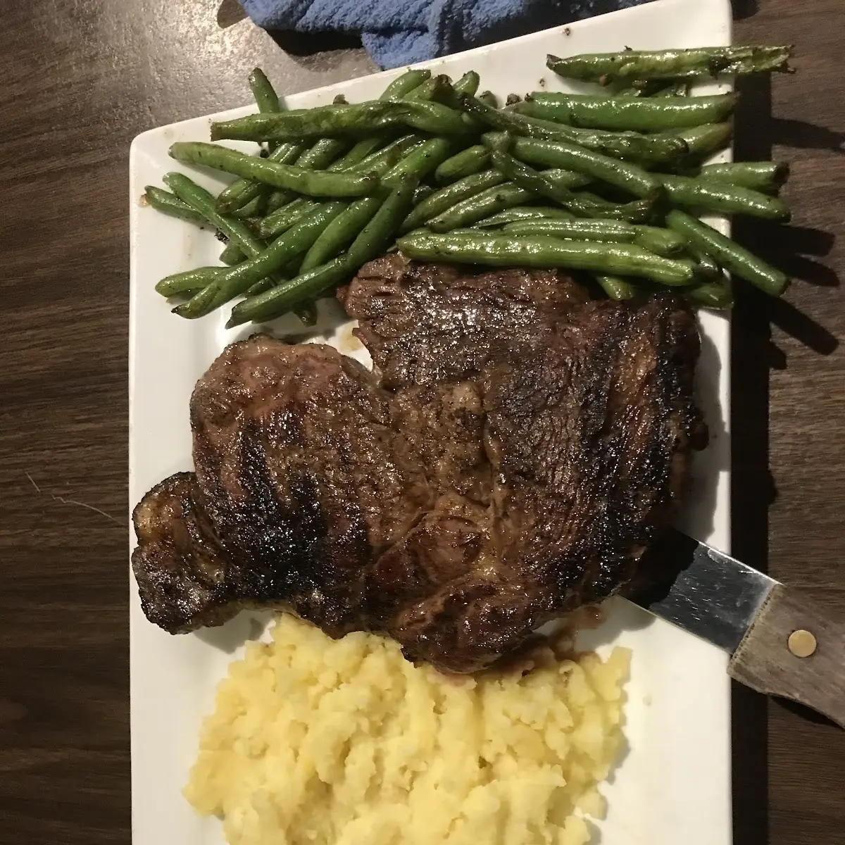 Hand Cut Rib Eye Steak
