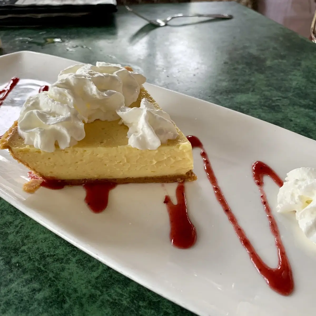 Key Lime Pie & Raspberry Sorbet