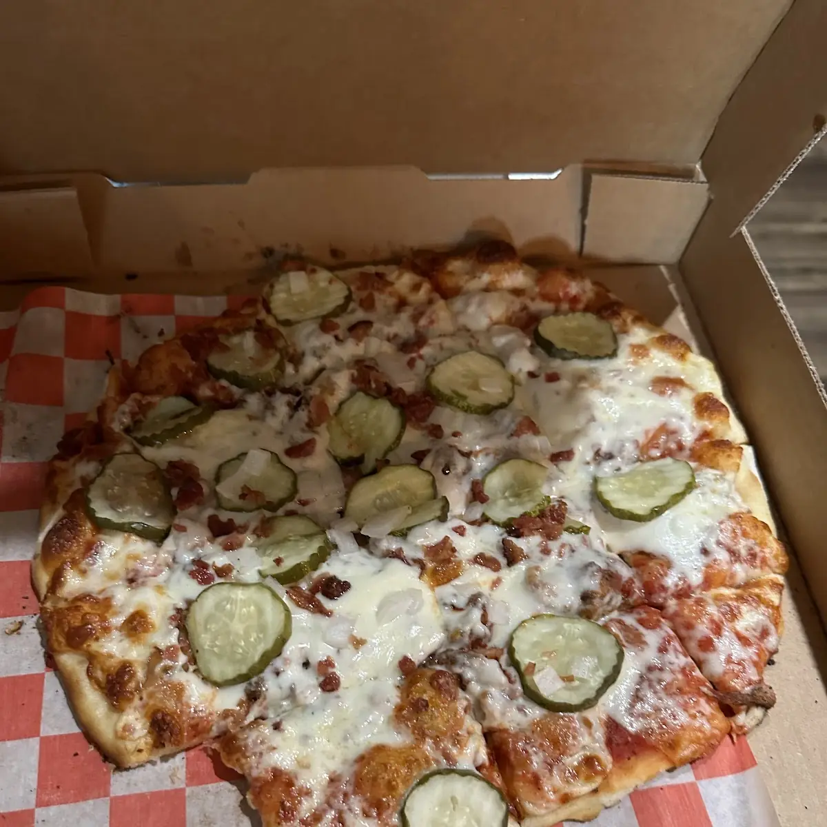 Bacon Cheeseburger Pizza