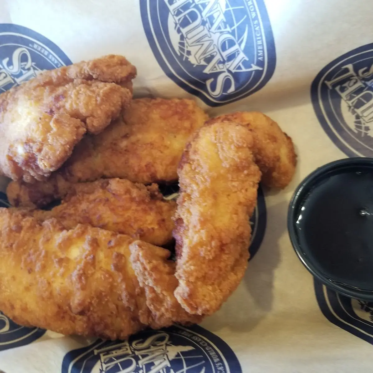 Chicken Tenders with Bourbon Sauce