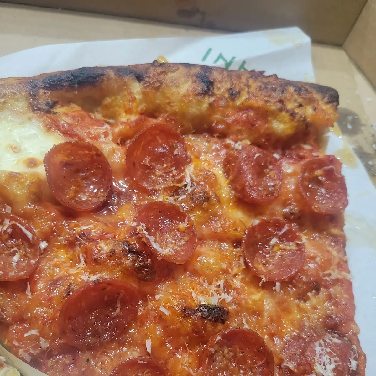 Pepperoni with Hot Honey