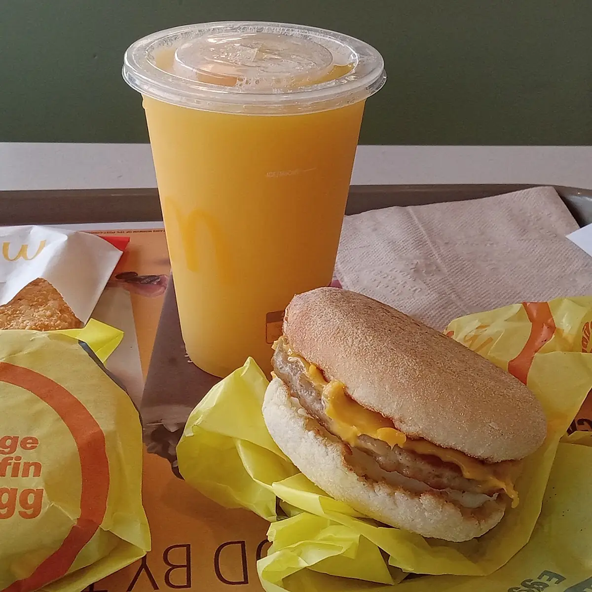 Sausage Mcmuffin