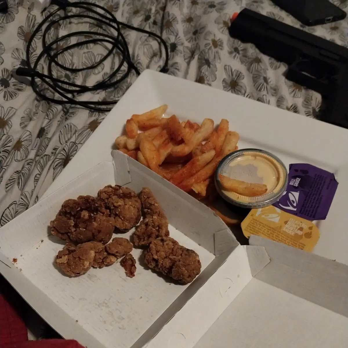 Diablo Dusted Crispy Chicken Nuggets