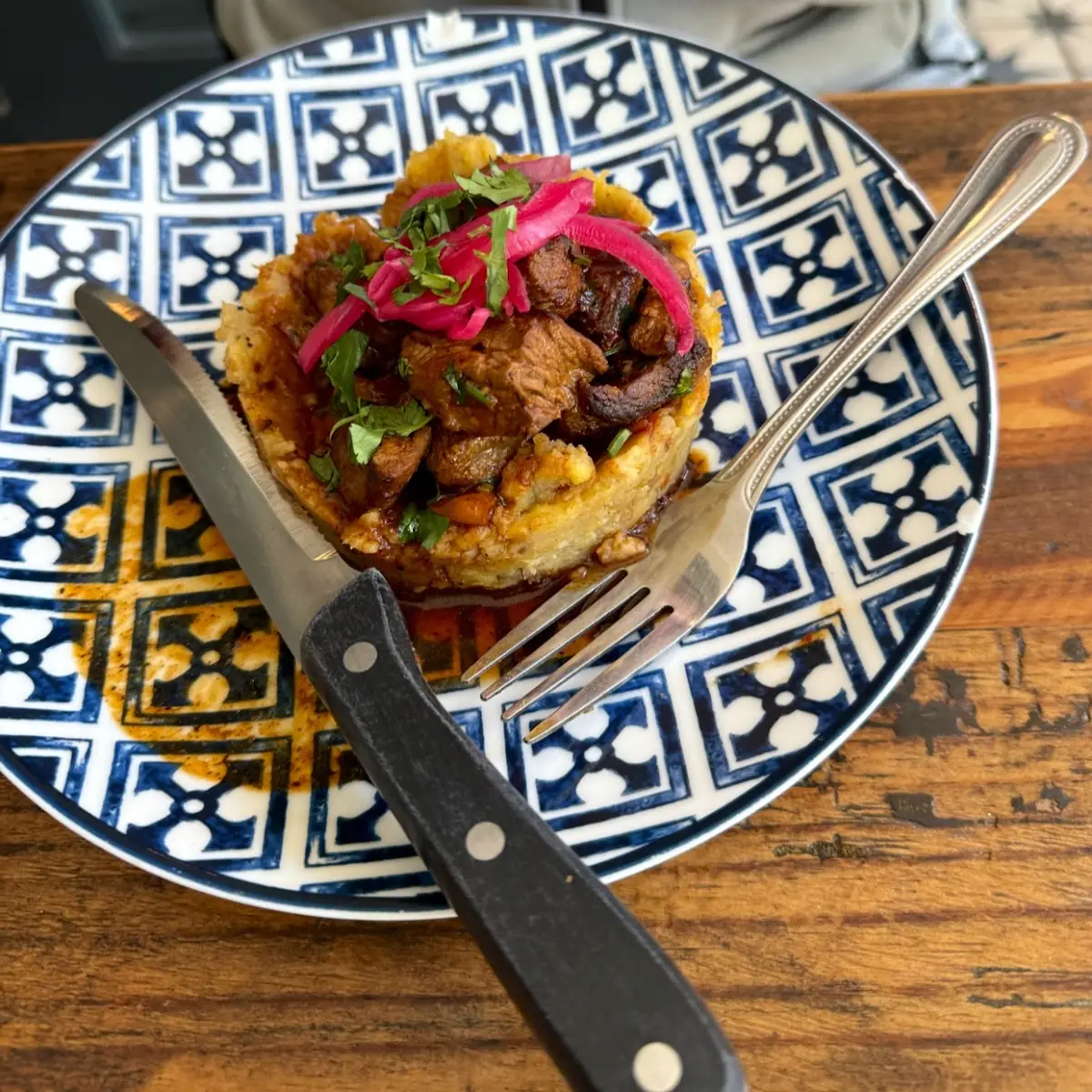 Steak Mofongo