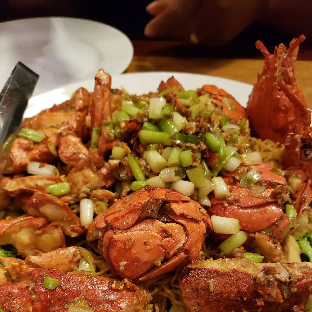 Ginger Scallion Lobster