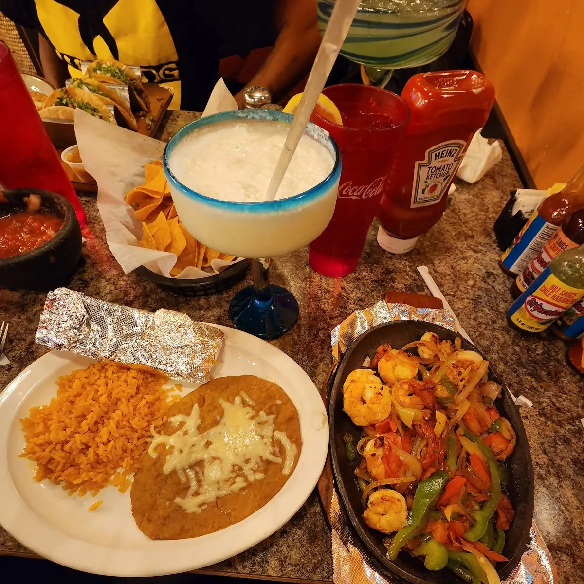 Shrimp Fajitas