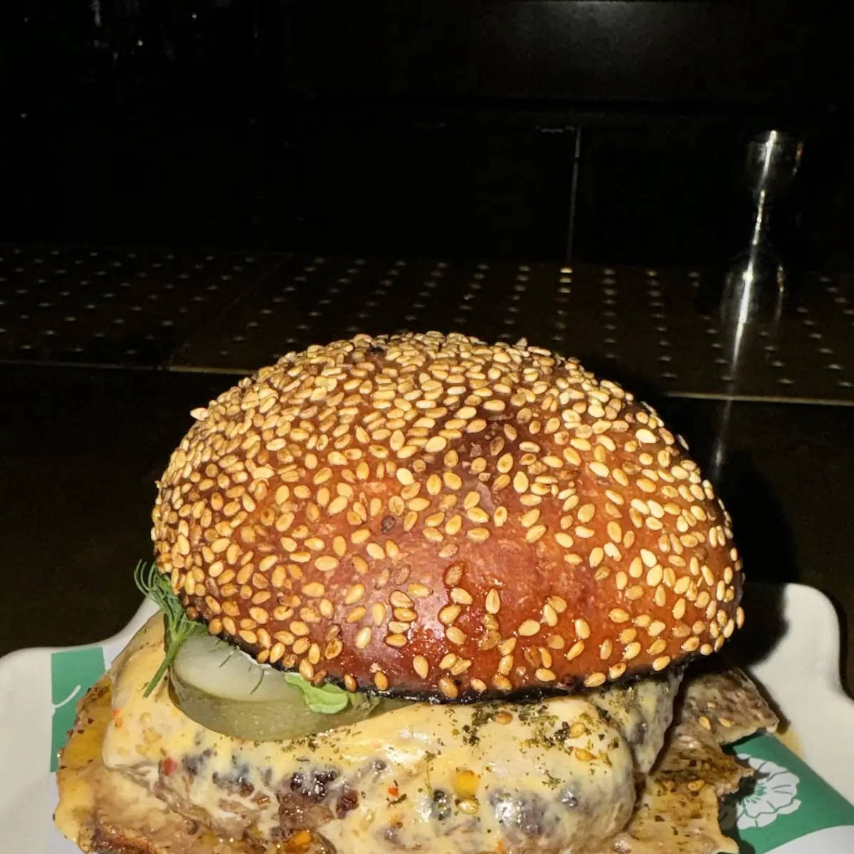Lamb Kebab Burger